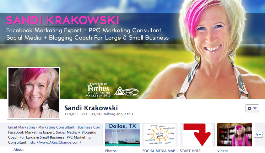 Sandi Krakowski Facebook For Business