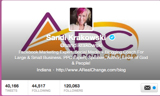 Sandi Krakowski Social Media Expert