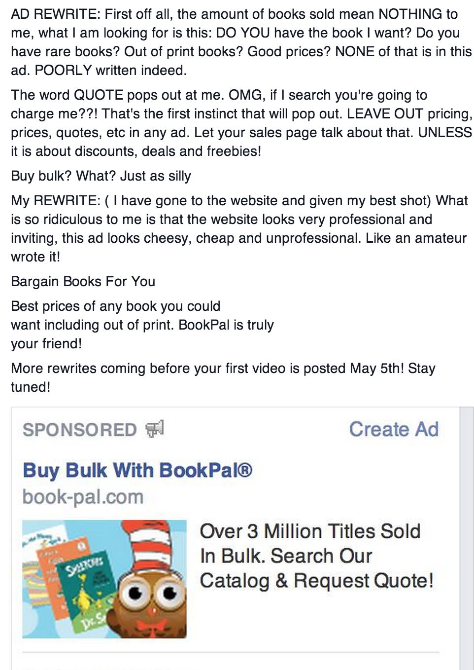 Sandi Krakowski Copywriting