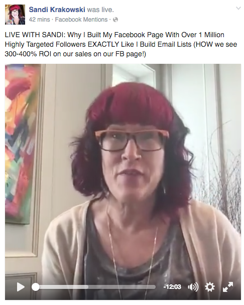 Why I Built My Facebook Page With Over 1 Million Highly Targeted Followers EXACTLY Like I Build Email Lists (HOW we see 300-400% ROI on our sales on our FB page!)