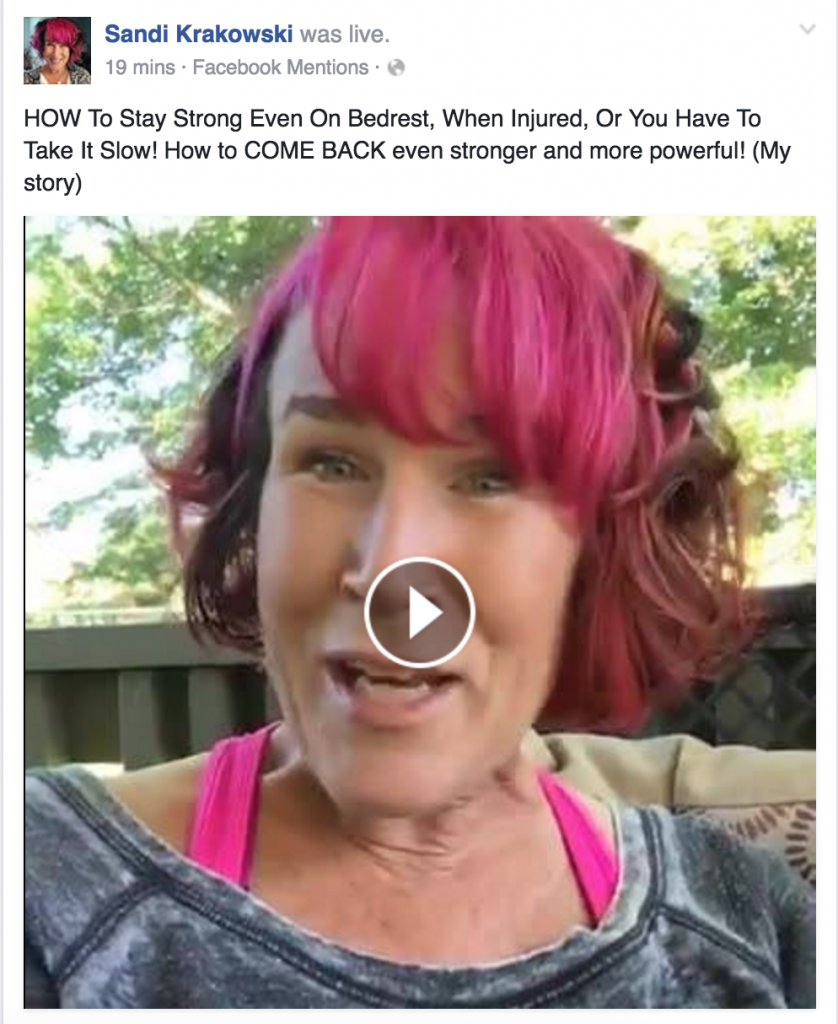 HOW To Stay Strong Even On Bedrest, When Injured, Or You Have To Take It Slow! How to COME BACK even stronger and more powerful! (My story)