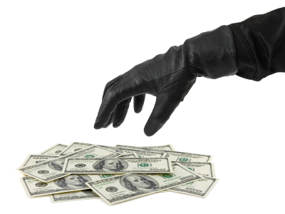 Hand in glove and money
