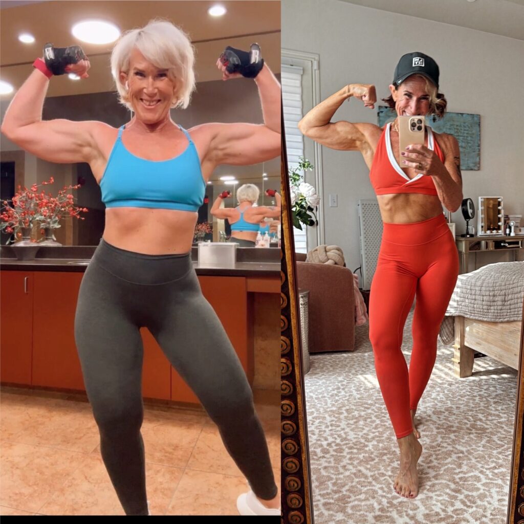 Sandi Krakowski fitness results