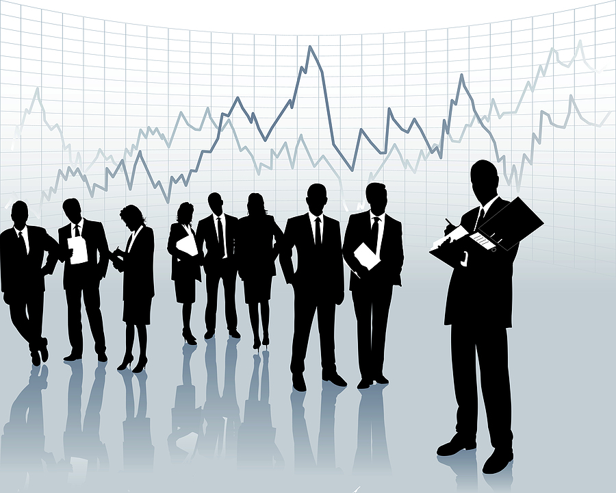 Stock market trading display